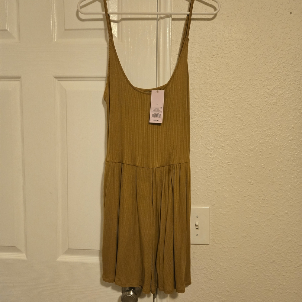 Wild Fable Mustard Romper
